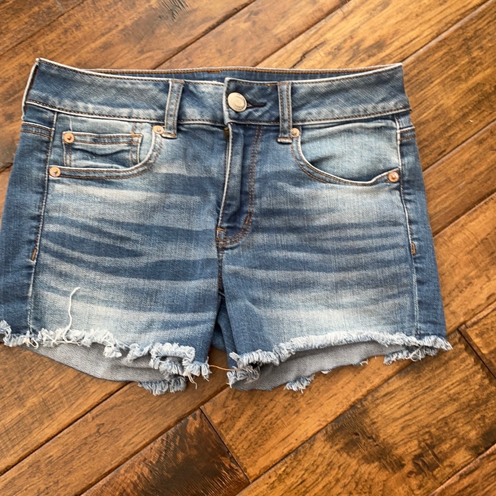 American eagle denim shorts